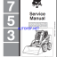 Bobcat 753 Loader Service Manual (6720326) (SN 511350001-511399999)