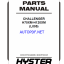 Hyster H70XM-H120XM(L005) Challenger Forklift Parts Manual