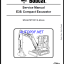 Bobcat E35i Excavator Service Manual (6990761) (SN AUYM11000-AUYM99999)