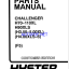 Hyster H70-110XL, H90XLS (H3.50-5.00XL) (H4.00XLS-6) (F5) Challenger Forklift Parts Manual