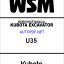 Kubota U35 Excavator Code No.97899-60640 Workshop Manual