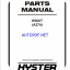 Hyster H50CT (A274) Forklift Parts Manual