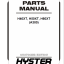 Hyster H40XT, H50XT, H60XT (A380) Forklift Parts Manual