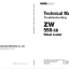 ZW550-5B Technical Manual (Troubleshooting)