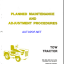 Clark CT30, CT40, CT50 Gas Tow Tractor Planned Maintenance and Adjustment Procedures Manual (PMA440)