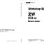ZW550-5B Workshop Manual