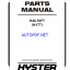 Hyster H40, H70FT (N177) Forklift Parts Manual