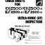 EX2500, EX2500-5, EX2500-6 ULTRA-SONIC (UT) INSPECTION CHECK SHEETS Backhoe Front