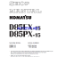 Komatsu D85EX-15, D85PX-15 Crawler Dozer Shop Manual (SEBM02Komatsu D85EX-15, D85PX-15 Crawler Dozer Shop Manual (SEBM029117)117)