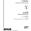 Kohler ZCM, ZCB Automatic Transfer Switches Operation and Installation Manual (tp7038)
