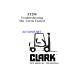 Clark Curtis Control ET208 Forklift Troubleshooting Technical Training (ET208)