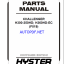 Hyster H300-350HD; H360HD-EC (F019) Challenger Forklift Parts Manual