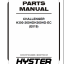 Hyster H300, H360HD, H360HD-EC (E019) Forklift Parts Manual