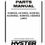 Hyster H190HD2, H210HD2, H230HD2, H230HDS2, H250HD2, H280HD2 (J007) Forklift Parts Manual