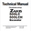 ZX500LC,ZX500LCH Technical manual (Troubleshooting)ZX500LC,ZX500LCH Technical manual (Troubleshooting)