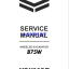 YANMAR B75W Wheeled excavators SERVICE MANUAL