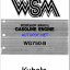 Kubota WG750-B Gasoline Engine Workshop Manual