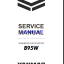 YANMAR B75W Wheeled excavators SERVICE MANUAL