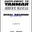 YANMAR YB401W Wheeled excavators SERVICE MANUAL