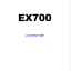 EX700(LD Att.) Service manual