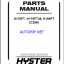 Hyster H170FT, H175FT36, H190FT (C299) Forklift Parts Manual
