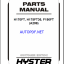 Hyster H170FT, H175FT36, F190FT (A299) Forklift Parts Manual