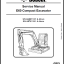 Bobcat E60 Excavator Service Manual (6987190) (SN AET811001-AET899999)