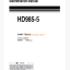 Komatsu HD985-5 DUMP TRUCK Operation and Maintenance Manual (EEAM022101)