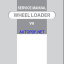 YANMAR V8 Wheeled loader SERVICE MANUAL
