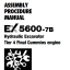 EX5600-7B (Cummins T4F) ASSEMBLY PROCEDURE MANUAL 2023