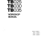 Takeuchi TB025, TB030, TB035 Compact Excavator Workshop Manual (WE3-301E2)