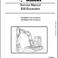 Bobcat E85 Excavator Service Manual (6990617) (SN B34S11001-B34S99999)