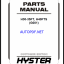 Hyster H30-35FT, H40FTS (G001) Forklift Parts Manual