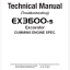 EX3600-5 CUMMMINS SPEC. Technical manual (Troubleshooting)