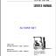 Clark TMG12-25, TMG13-20X, EPG15-18 Forklift Service Manual (SM616)