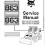 Bobcat 863 Loader Service Manual (6724799) (SN 514611001-514624999)