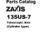 ZX135US-7 Clamshell Telescopic Arm Excavator