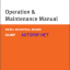 Develon DL08P Diesel Industrial Engine Operation and Maintenance Manual (950106-022013EN)