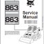 Bobcat 863 Loader Service Manual (6900648) (SN 514625001-514639999)