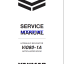 YANMAR VIO80-1A Crawler excavators SERVICE MANUAL