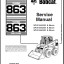 Bobcat 863 Loader Service Manual (6900942) (SN 514440001-514499999)