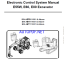 Bobcat E80 Excavator Service Manual (6987371) (SN AET311001-AET399999)
