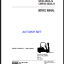 Clark SF20-30 D,L,G and CMP20-30 D,LG Forklift Service Manual (SM688)