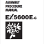 EX5600E-6 ASSEMBLY PROCEDURE MANUAL 2022