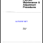 Clark ST245 Forklift Planned Maintenance and Adjustment Procedures Manual (PMA445)