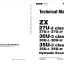 ZX27U-3,ZX27U-3F,ZX30U-3,ZX30U-3F,ZX35U-3,ZX35U-3F Technical Manual