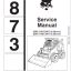 Bobcat 873 Loader Service Manual (6900382) (SN 514213001-514239999)