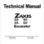 ZX30,ZX35,ZX40,ZX50 Technical manual