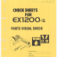 EX1200-5 PARTS VISUAL CHECK SHEET