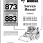 Bobcat 883 Loader Service Manual (6900847) (SN 520111001-520199999)